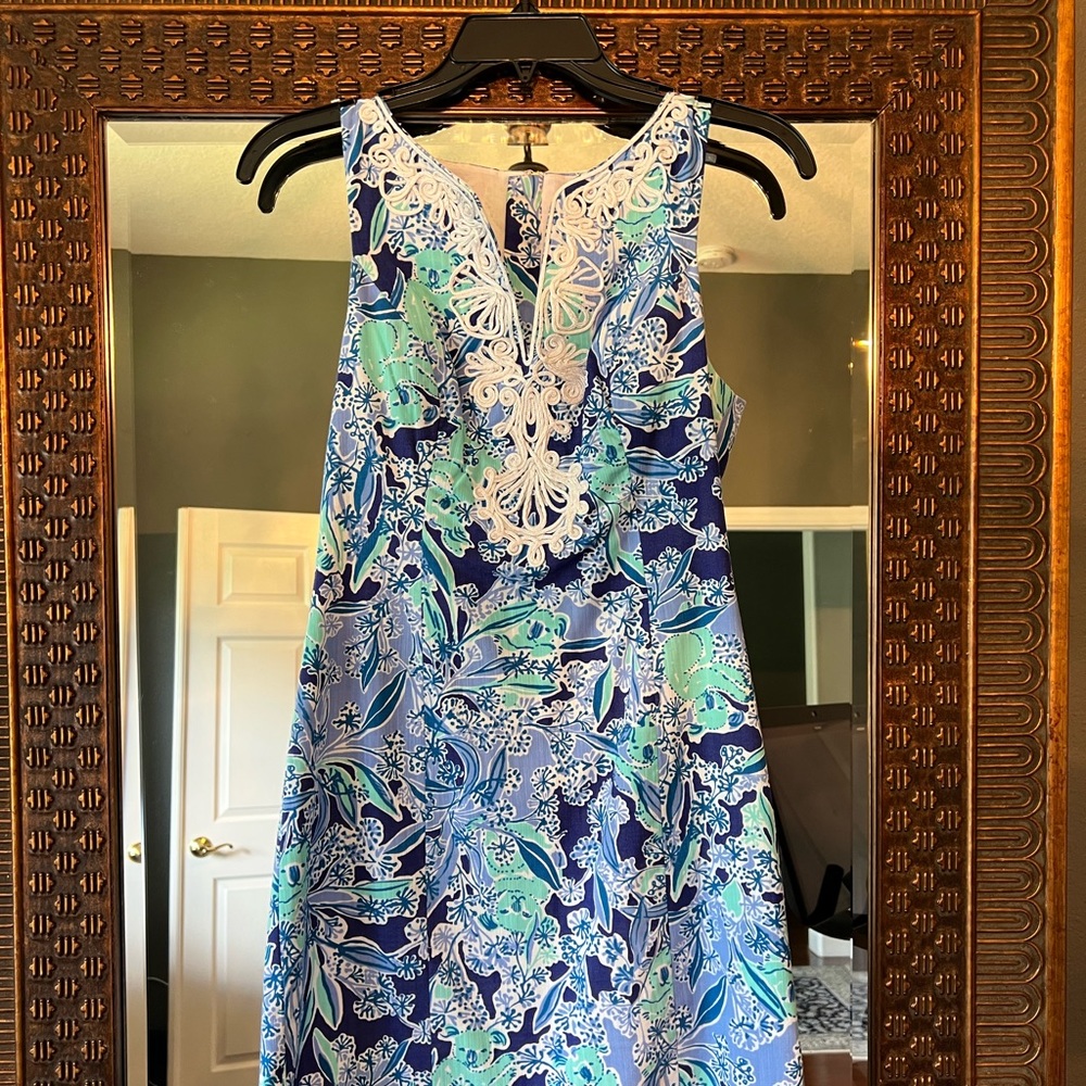 NWOT Lilly Pulitzer Blue Shift Dress